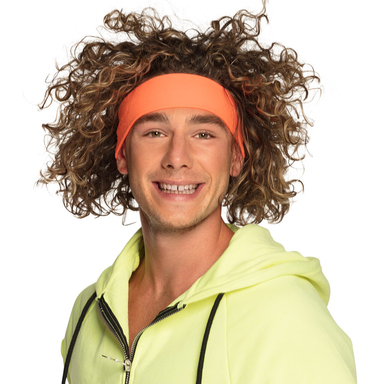 Op deze afbeelding zie je een Accessoires, van het merk Boland. Hoofdband Retro Oranje