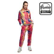 Op deze afbeelding zie je een Kostuums, van het merk Boland. Trainingspak Disco Babe Vrouw Kostuum