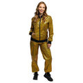 Trainingspak Disco Diamond Babe Goud Vrouw Kostuum