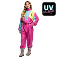 Skipak Snow Glow Babe (S) Vrouw Kostuum