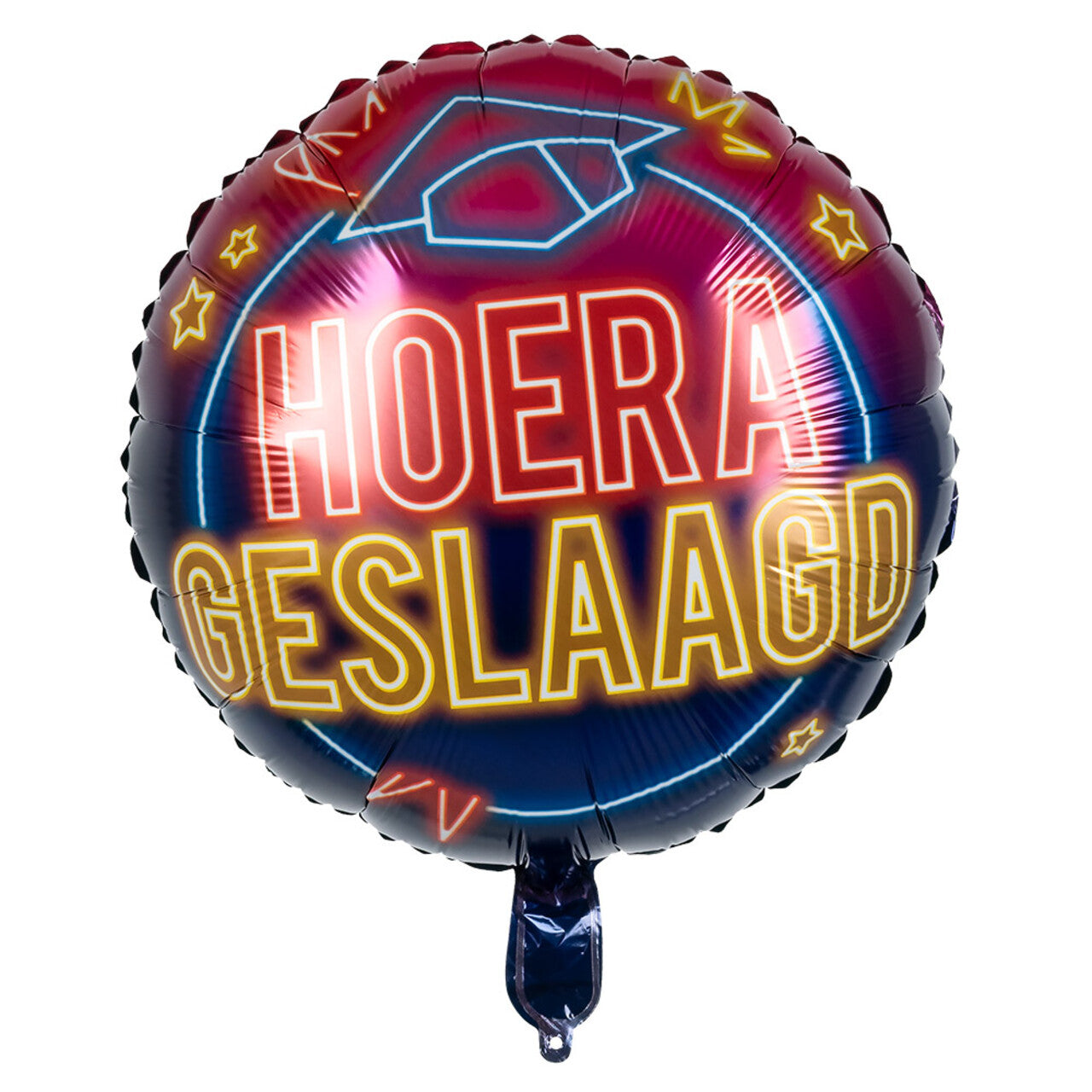 Op deze afbeelding zie je een Decoratie, van het merk Boland. Folieballon Diploma Hoera Geslaagd