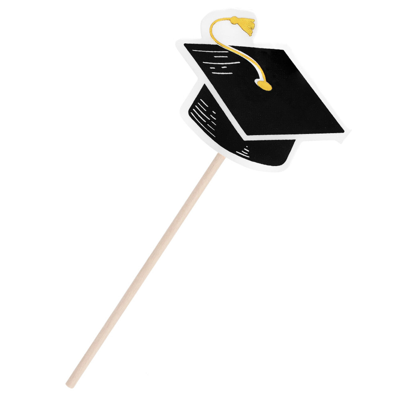 Op deze afbeelding zie je een Decoratie, van het merk Boland. Cocktailprikkers Taart Versiering Geslaagd Yes! You Did It