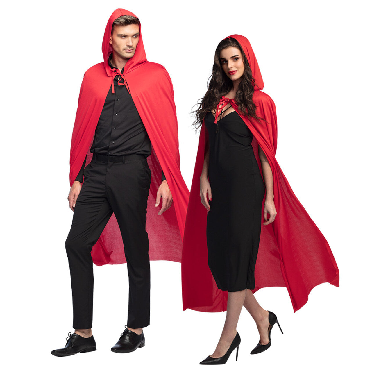 Op deze afbeelding zie je een Accessoires, van het merk Boland. Cape Devil Red 180 Cm