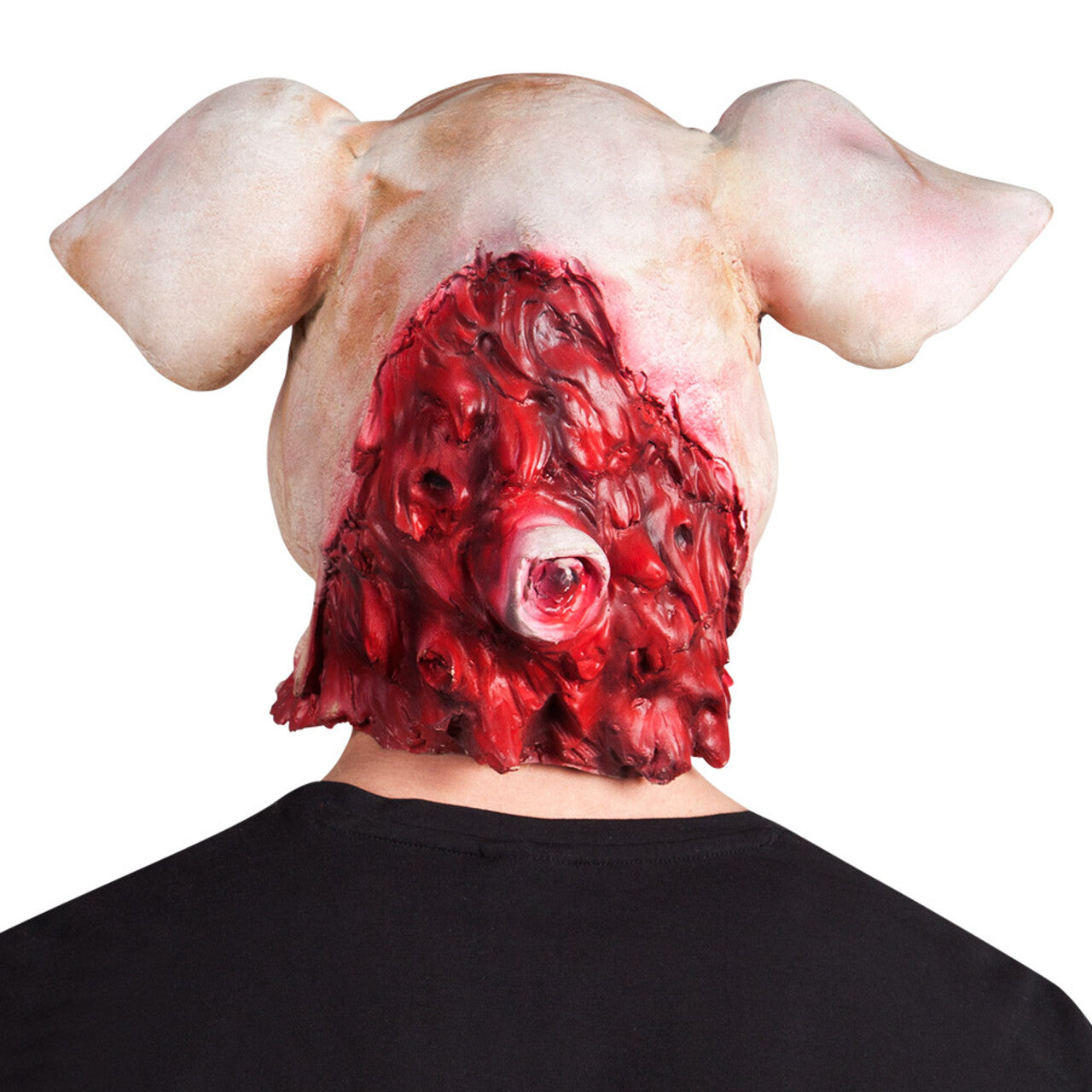 Op deze afbeelding zie je een Accessoires, van het merk Boland. Latex Hoofdmasker Bloederig Varken