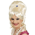 Beehive Pruik Blond Met Diamant