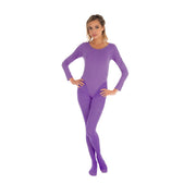 Op deze afbeelding zie je een Kostuums, van het merk Chaks. Body Lange Mouwen Paars Vrouw