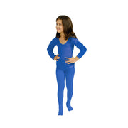 Op deze afbeelding zie je een Kostuums, van het merk Chaks. Body Met Lange Mouwen Blauw Meisje