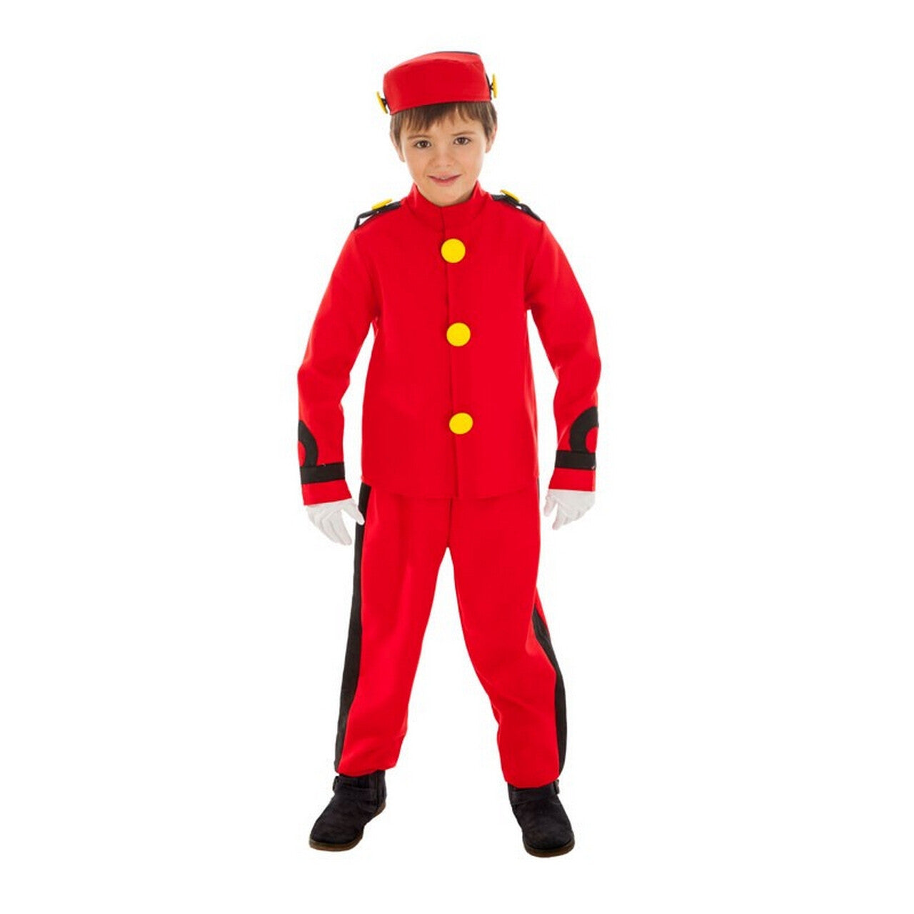 Op deze afbeelding zie je een Kostuums, van het merk Chaks. Piccolo Robbedoes Jongen Kostuum