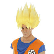 Op deze afbeelding zie je een Accessoires, van het merk Chaks. Goku Super Saiyan Pruik Geel
