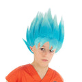 Goku Saiyan Dragon Ball Kind Pruik Blauw