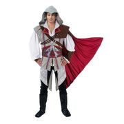 Op deze afbeelding zie je een Kostuums, van het merk Chaks. Ezio Assassins Creed Man Kostuum