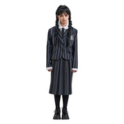 Op deze afbeelding zie je een Kostuums, van het merk Chaks. Wednesday™ School Uniform Nevermore Meisje Kostuum