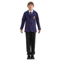 Nevermore School Uniform Zwart Paars Jongen Kostuum
