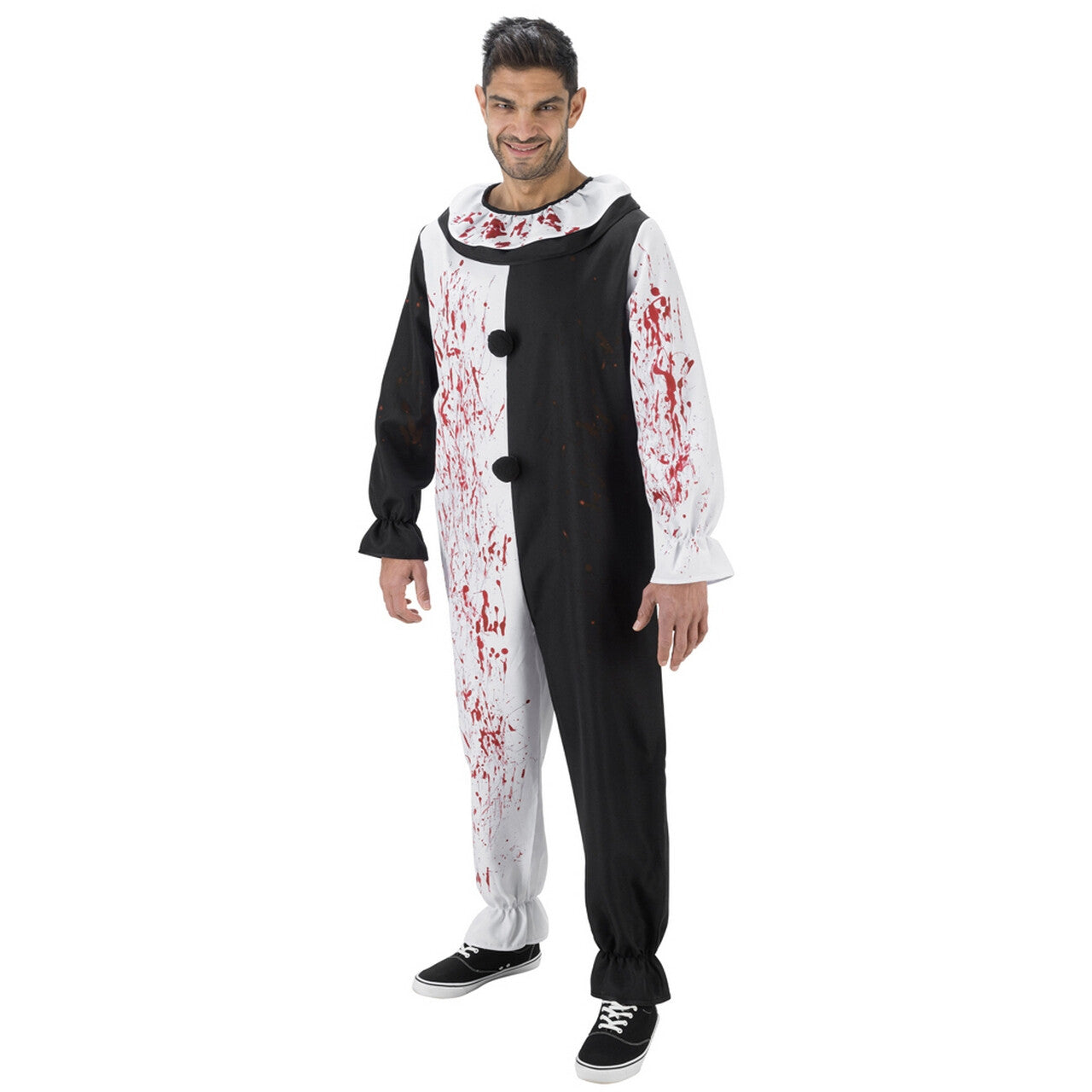 Op deze afbeelding zie je een Kostuums, van het merk Chaks. Pierrot On A Kill Kostuum