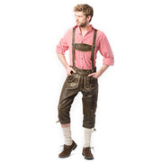 Op deze afbeelding zie je een Kostuums, van het merk Party Chimp. Ludwig Lederhose Retro Man