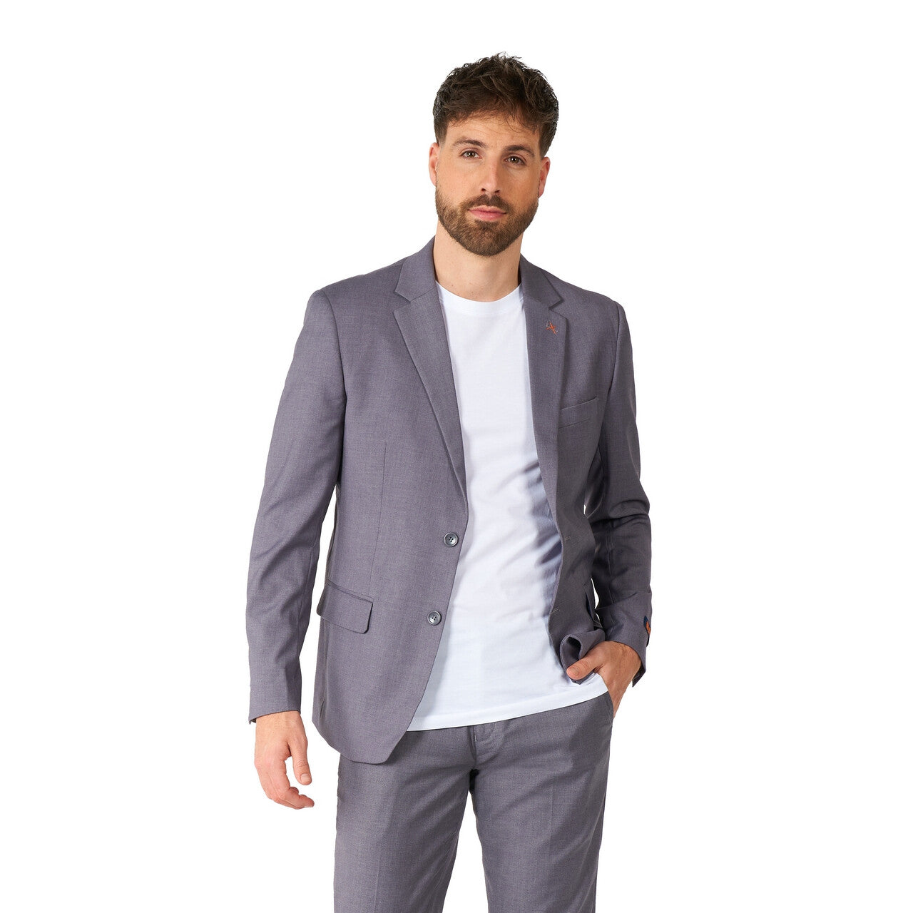 Op deze afbeelding zie je een Kostuums, van het merk Opposuits. Best Man Bruiloft Ready Kostuum