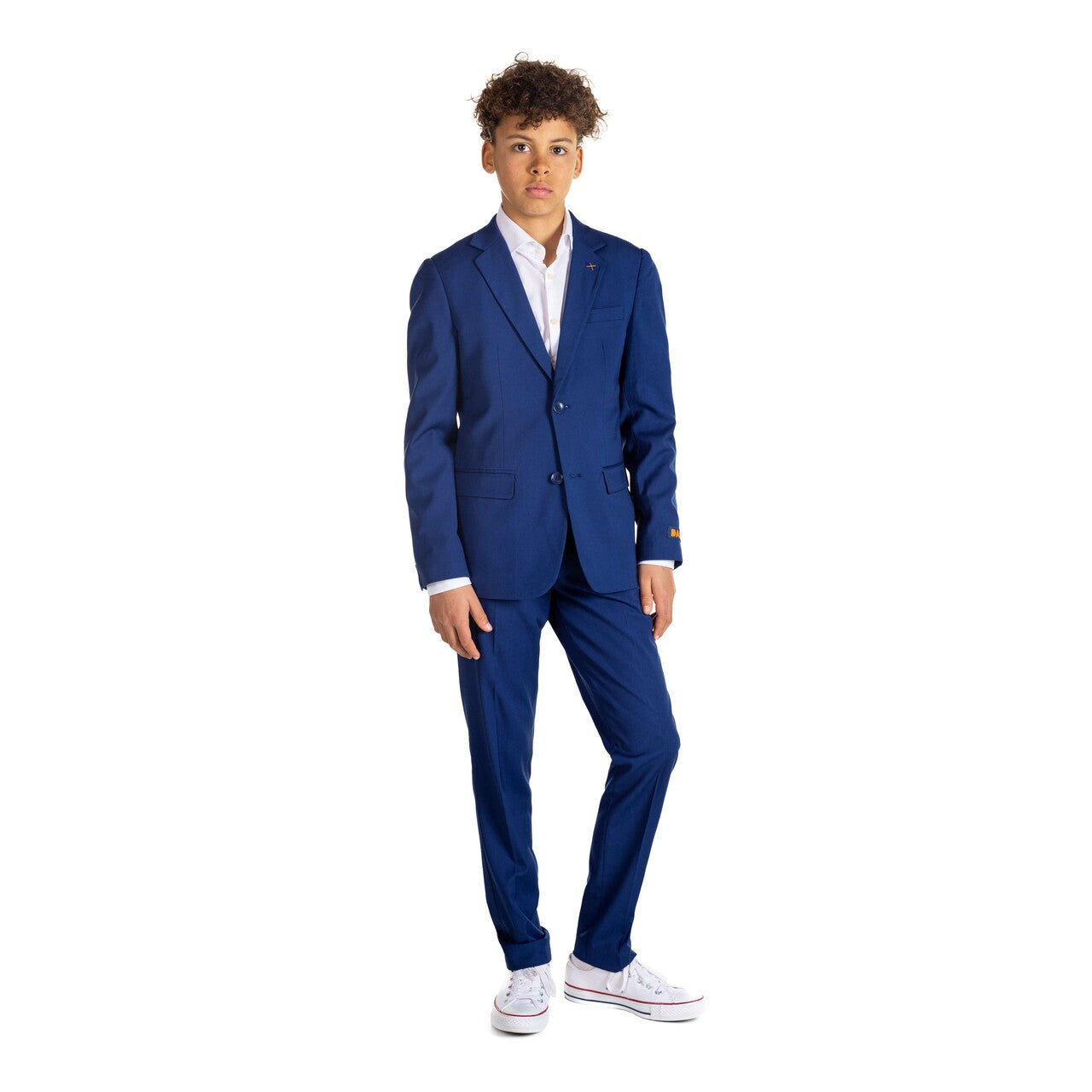 Op deze afbeelding zie je een Kostuums, van het merk Opposuits. Teen Boys Daily Dark Blue Jongen Kostuum