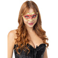 Mystique Venetiaanse Oogmaskers 4 Stuks Vrouw Kostuum