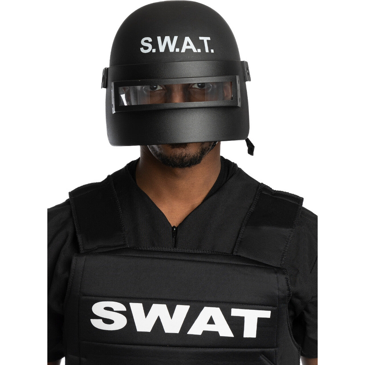 Op deze afbeelding zie je een Accessoires, van het merk Funidelia. Swat Riot Helm