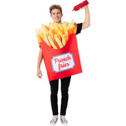 Op deze afbeelding zie je een Kostuums, van het merk Funidelia. French Fries Unisex Kostuum