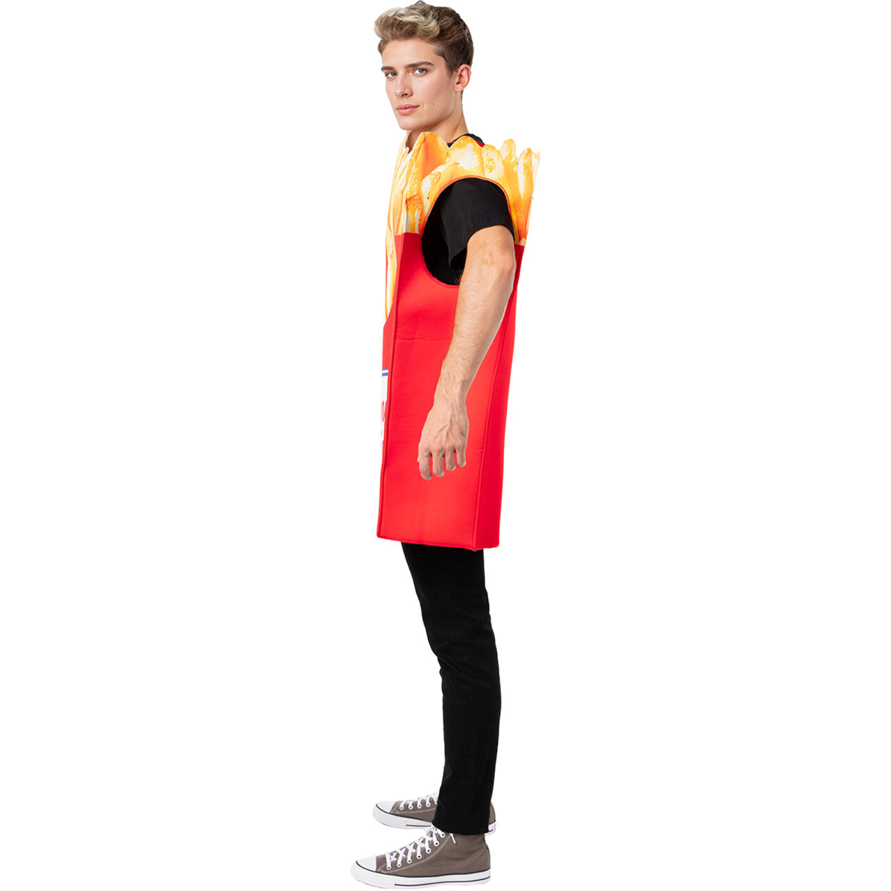 Op deze afbeelding zie je een Kostuums, van het merk Funidelia. French Fries Unisex Kostuum