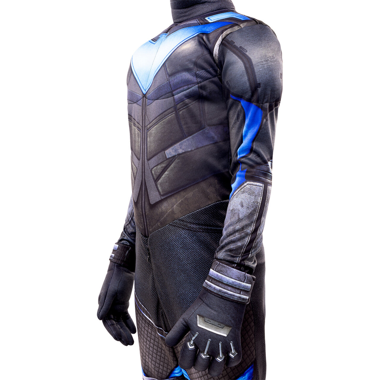 Op deze afbeelding zie je een Kostuums, van het merk Funidelia. Gotham Knights™ Nightwing Jongen Kostuum