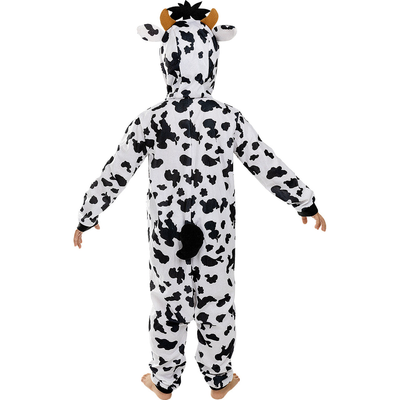 Op deze afbeelding zie je een Kostuums, van het merk Funidelia. Gekke Koeien Onesie Kind Kostuum