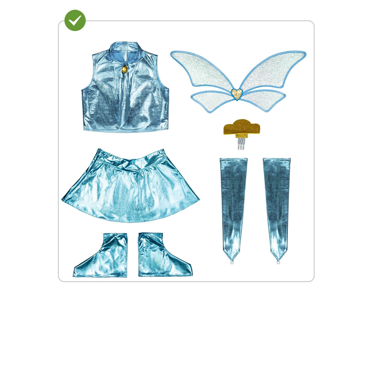 Op deze afbeelding zie je een Kostuums, van het merk Funidelia. Fee Bloom Winx Club Vrouw Kostuum