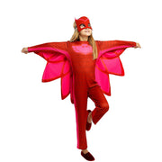 Op deze afbeelding zie je een Kostuums, van het merk Funidelia. Pj Masks™ Roze Uil Kind Meisje Kostuum