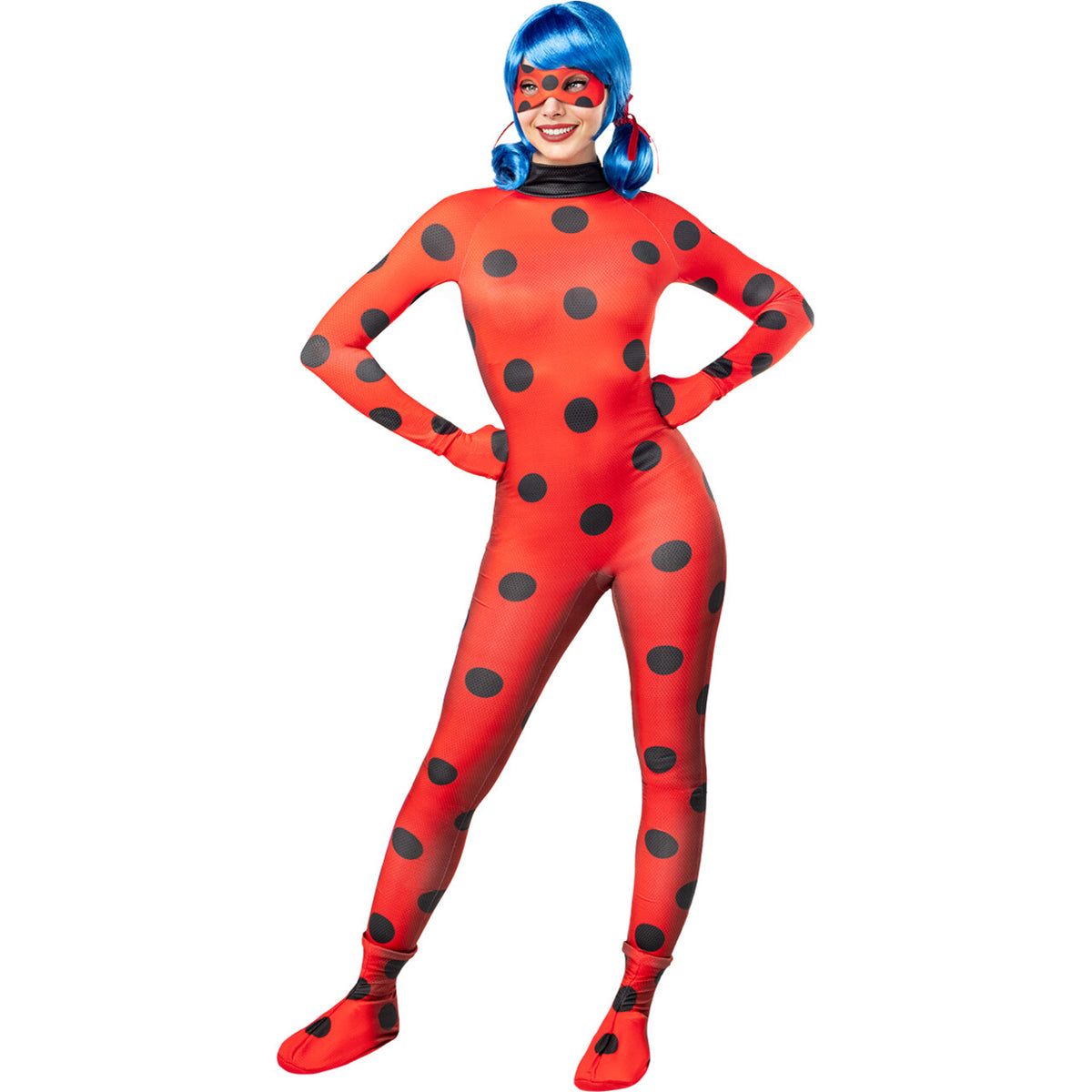 Op deze afbeelding zie je een Kostuums, van het merk Funidelia. Miraculous Ladybug™ Vrouw Kostuum