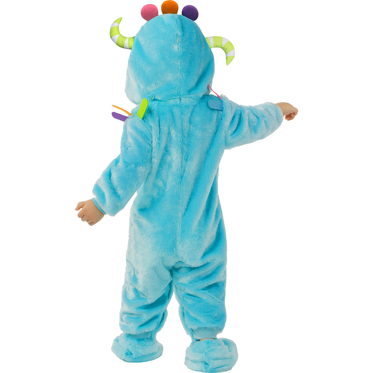 Op deze afbeelding zie je een Kostuums, van het merk Funidelia. Kleurrijk Monstertje Kind Kostuum