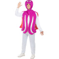 Grappige Octopus Roze Inktvis Volwassene Kostuum