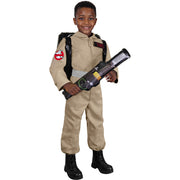 Op deze afbeelding zie je een Kostuums, van het merk Funidelia. Ghostbusters™ Ghost Hunter Kind Kostuum