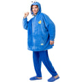 Sesamstraat™ Cookie Monster Snuggle Hoodie Unisex Kostuum