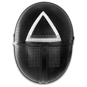 Op deze afbeelding zie je een Accessoires, van het merk Funidelia. Zwart Squid Game Masker Met Driehoek