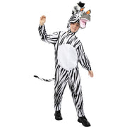 Op deze afbeelding zie je een Kostuums, van het merk Funidelia. Madagascar Marty De Zebra Kind Kind Kostuum