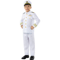Navy Captain Jongen Kostuum