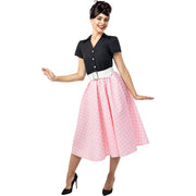 Op deze afbeelding zie je een Kostuums, van het merk Funidelia. Pretty In The 50S Jurk Vrouw