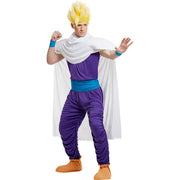 Op deze afbeelding zie je een Kostuums, van het merk Funidelia. Supersterke Gohan™ Dragon Ball™ Man Kostuum