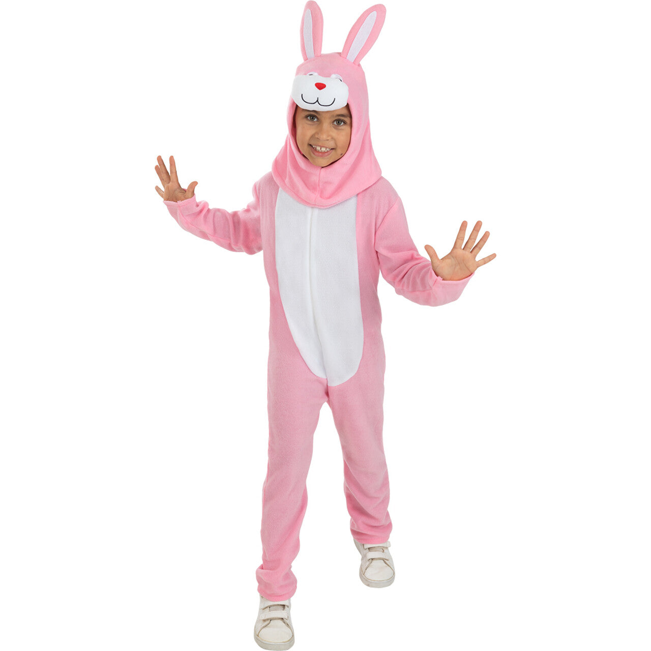 Op deze afbeelding zie je een Kostuums, van het merk Funidelia. Huppel De Puppel Konijntje Roze Kind Kostuum