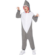 Op deze afbeelding zie je een Kostuums, van het merk Funidelia. Shark Love Attack Kind Kostuum