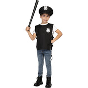 Op deze afbeelding zie je een Kostuums, van het merk Funidelia. Super Politie Set Vest En Pet Kind Kostuum