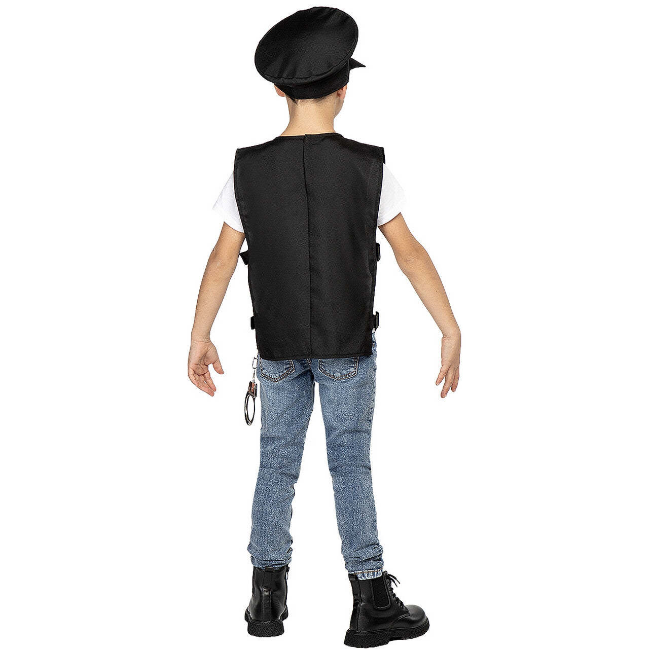 Op deze afbeelding zie je een Kostuums, van het merk Funidelia. Super Politie Set Vest En Pet Kind Kostuum