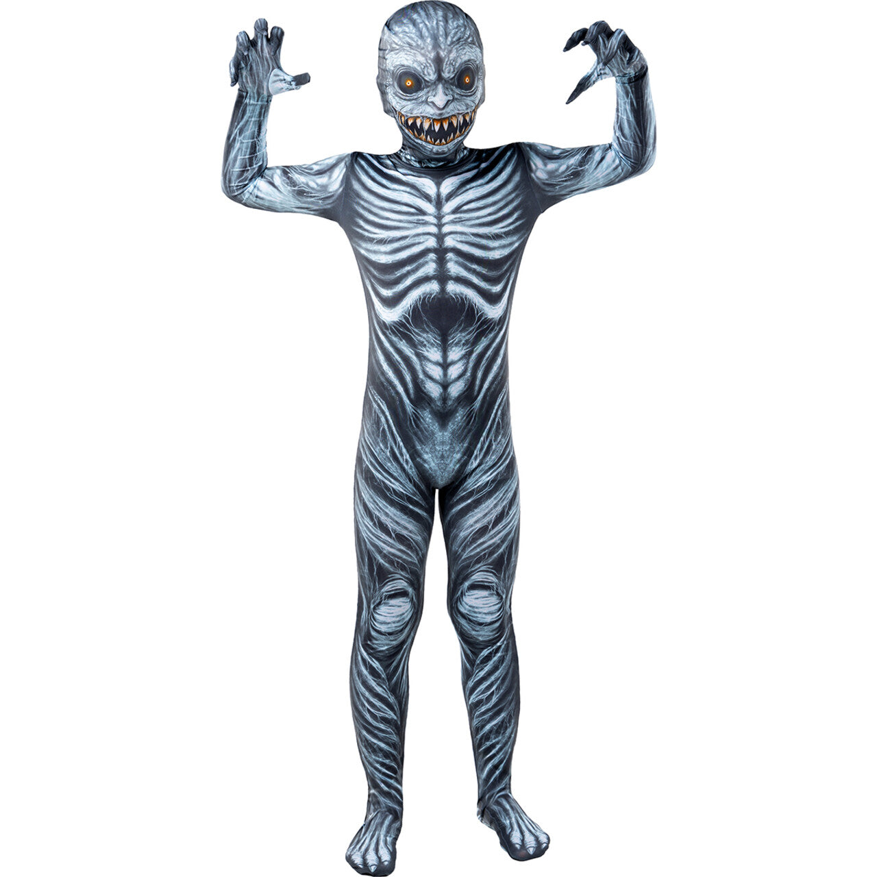 Op deze afbeelding zie je een Kostuums, van het merk Funidelia. Monster Second Skin Jongen Kostuum