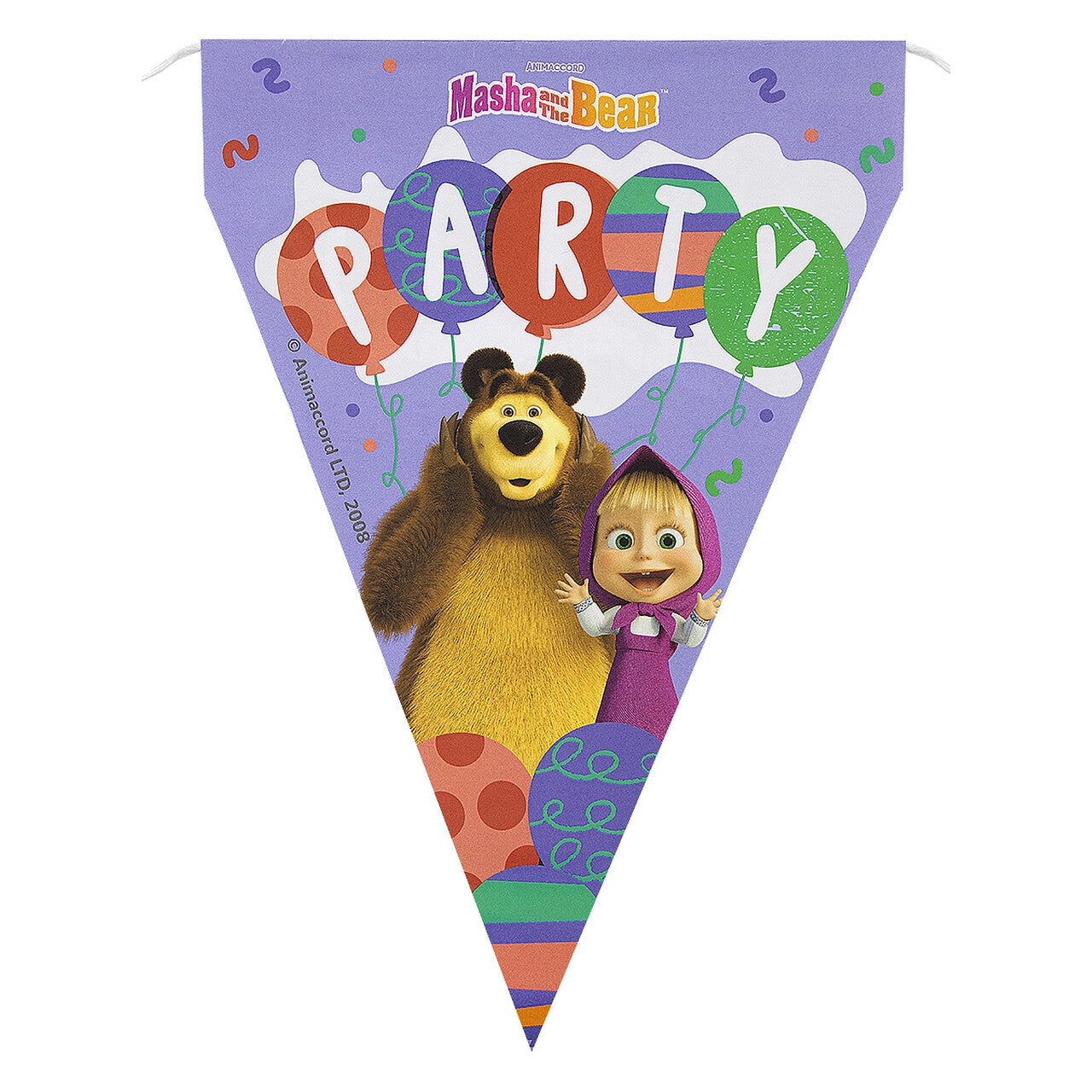 Op deze afbeelding zie je een Decoratie, van het merk Funidelia. Banner - Masha And The Bear