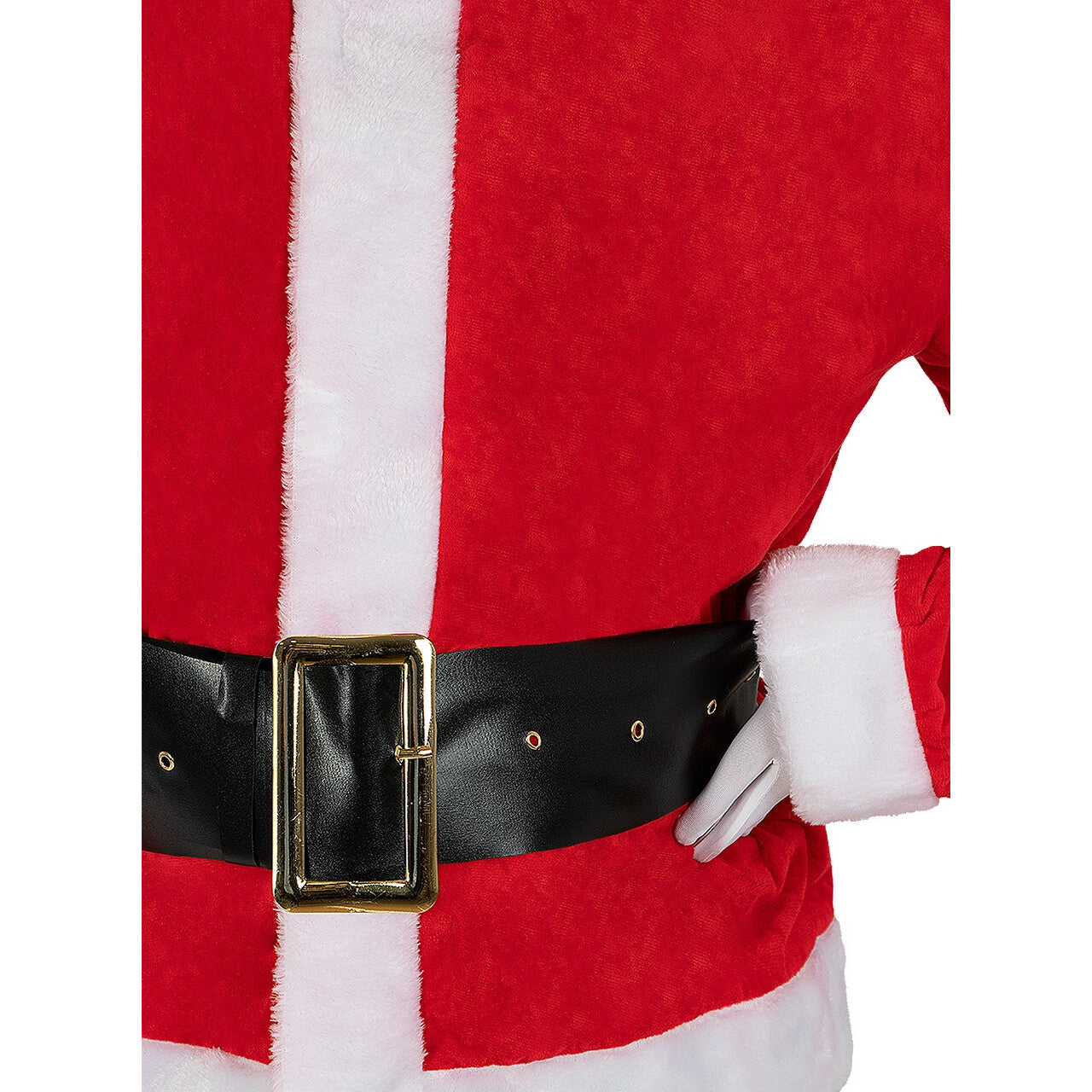 Op deze afbeelding zie je een Accessoires, van het merk Funidelia. Zwarte Kerstman Riem 125 Centimeter