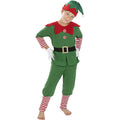 Winter Kersthulp Elf Evert Jongen Kostuum