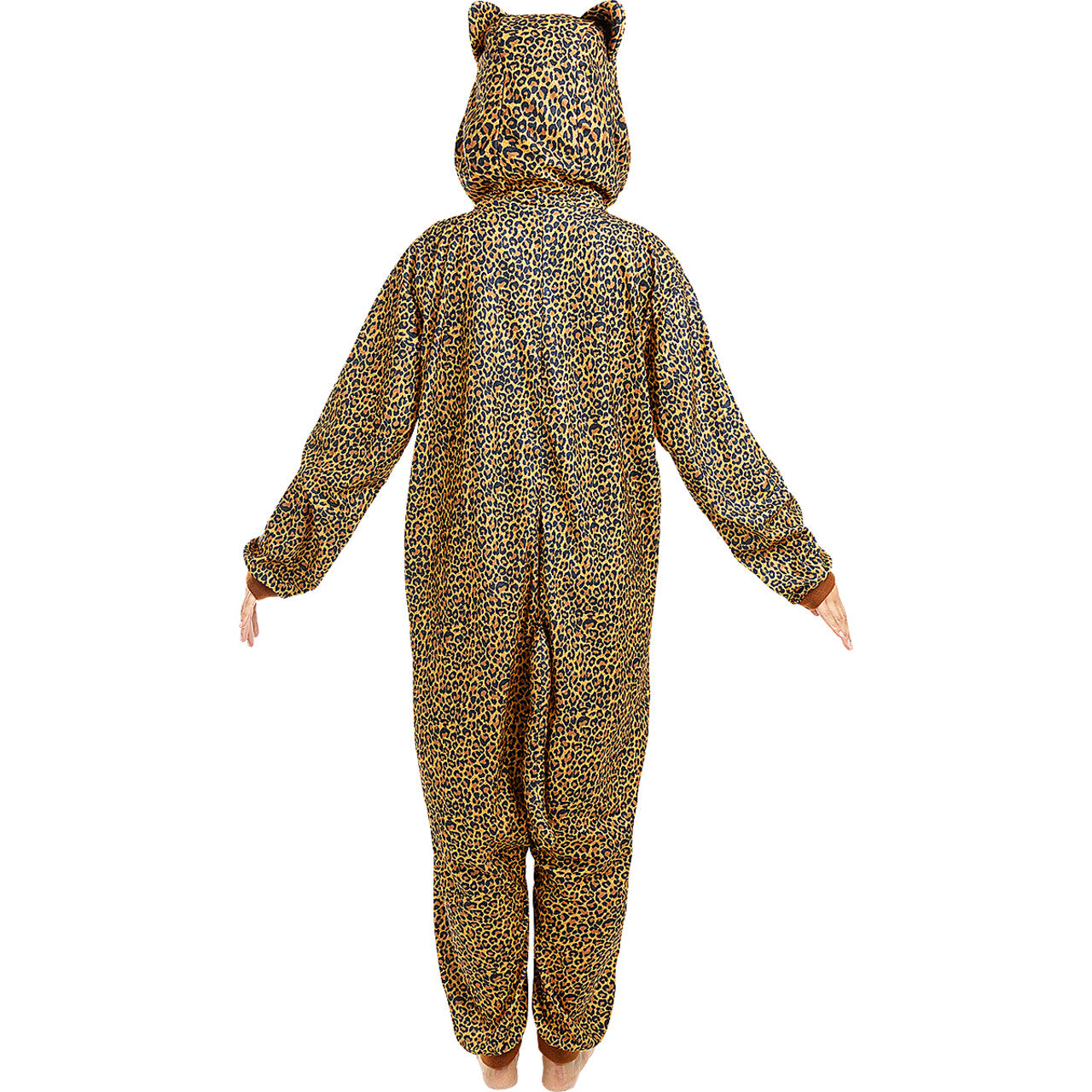Op deze afbeelding zie je een Kostuums, van het merk Funidelia. Luipaard Onesie Kostuum