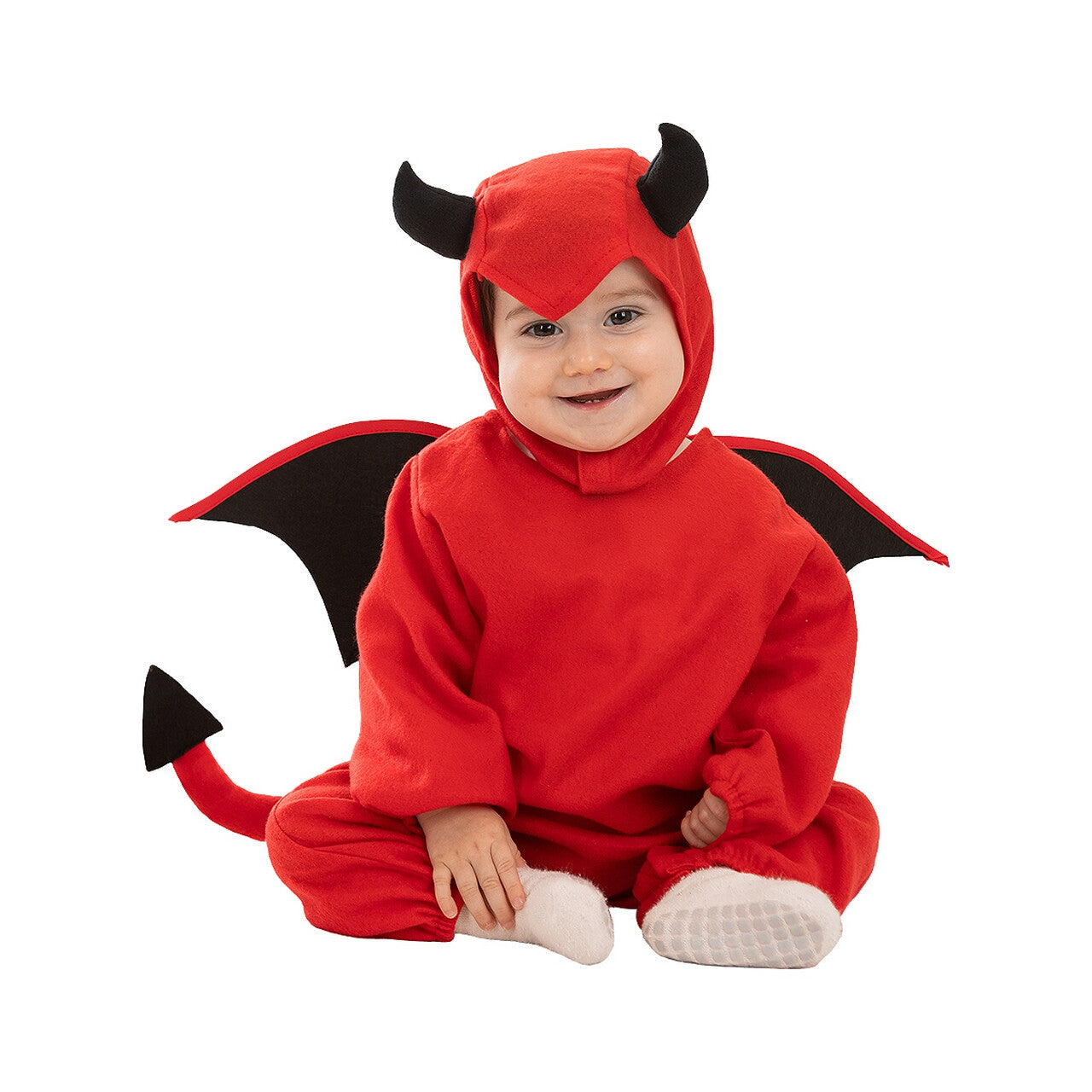 Op deze afbeelding zie je een Kostuums, van het merk Funidelia. Baby Duivel Streken Kind Kostuum