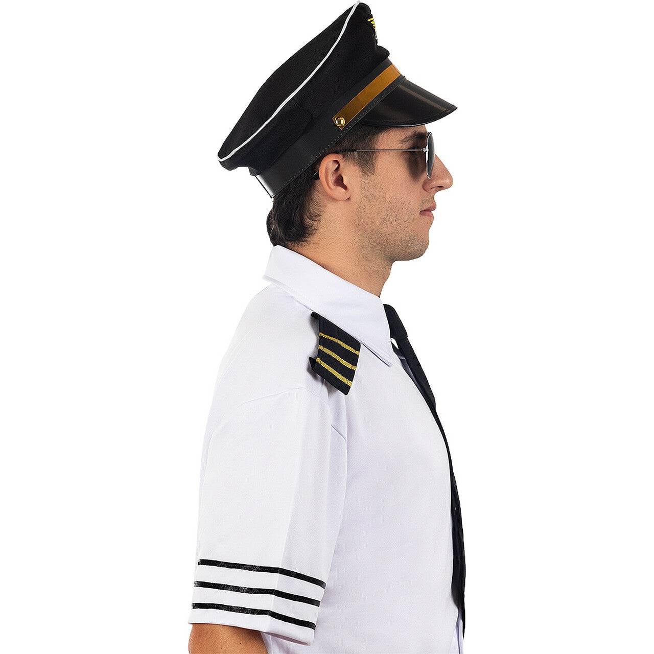 Op deze afbeelding zie je een Accessoires, van het merk Funidelia. Piloten Hoed Willem Hoogvlieger